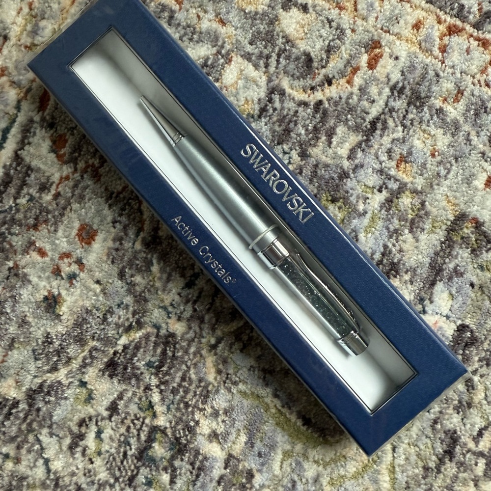 Swarovski Active Crystals USB Pen Indian Sapphire